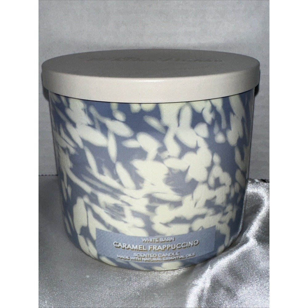 White Barn Caramel‎ Frappuccino 3 Wick Scented Candle 14.5 oz Bath & Body Works